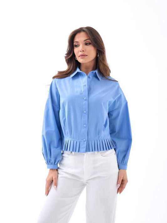 6457 GÖMLEK-KOYU MAVİ