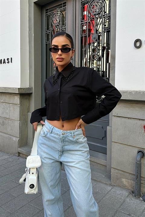 Carmen Püskül Detaylı Gömlek 3387-08