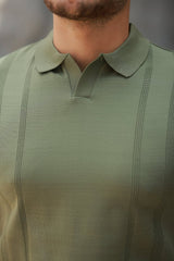 Erkek Hemşire Yaka Kısa Kollu Tişört