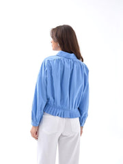 6457 GÖMLEK-KOYU MAVİ