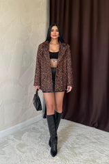 Leopar Leopar Ceket
