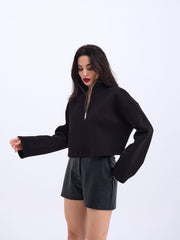 7215 SWEAT-SİYAH