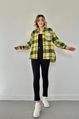 Hardal Buklet Cepli Zincir Taşlı Gömlek