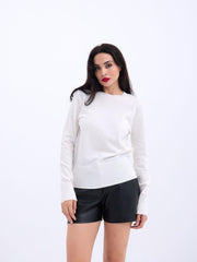 4217 TRİKO BASİC KAZAK-GRİ