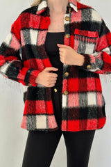 Hardal Buklet Cepli Zincir Taşlı Gömlek