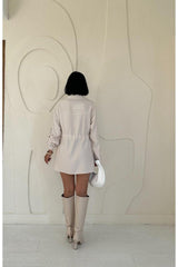 Vizon Çıtçıtlı Tünelli Gömlek