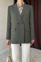 Füme Blazer Ceket