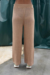 Moon Salaş Kroşe Pantolon Takım 9880