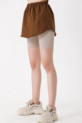 1888 Sweatshirt Ve Kazak Altı Gömlek Etek - Koyu Lila