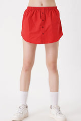 1888 Sweatshirt Ve Kazak Altı Gömlek Etek - Koyu Lila