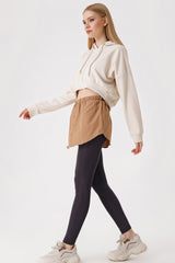 1888 Sweatshirt Ve Kazak Altı Gömlek Etek - Koyu Lila