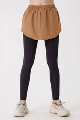 1888 Sweatshirt Ve Kazak Altı Gömlek Etek - Koyu Lila