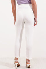 Lacivert Yüksek Bel Kumaş Pantolon 6650