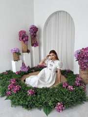 Gera Fiyonk Detaylı Elbise