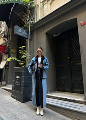 CHANEL GARNİLİ KOT MONT - Fuşya