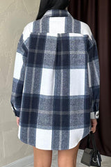 Lila Cepli Oduncu Gömlek