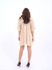 7009 ELBİSE-BEJ
