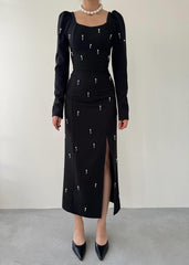 Akit İnci Detaylı Elbise