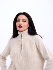 3309 FERMUARLI KAZAK-KREM